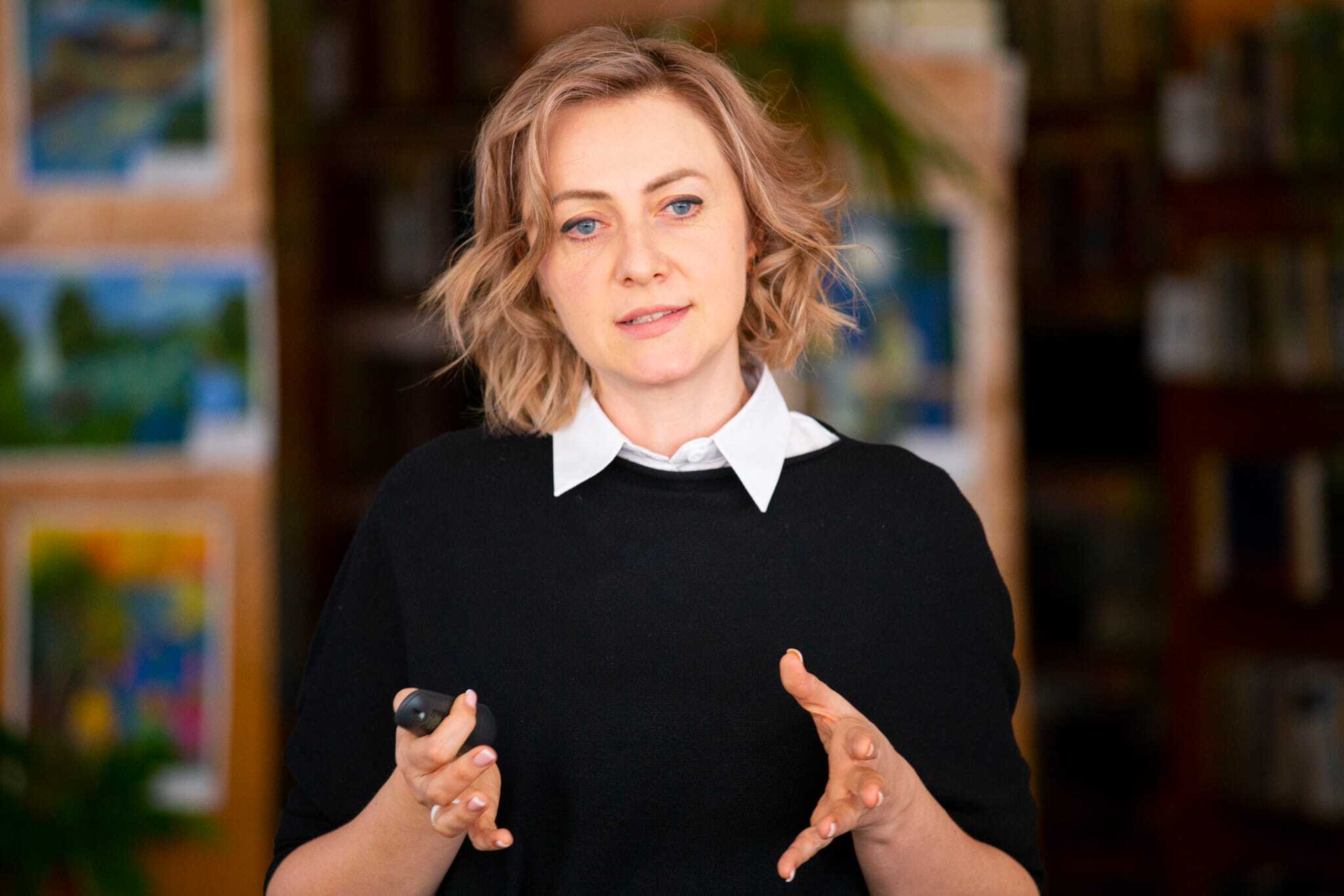 Portret al formatoarei Greta Hîncu